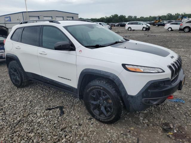 1C4PJMBS5HW570280 - 2017 JEEP CHEROKEE TRAILHAWK WHITE photo 4