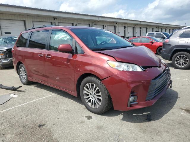 5TDYZ3DC9JS962326 - 2018 TOYOTA SIENNA XLE Burgund zdjęcie 4