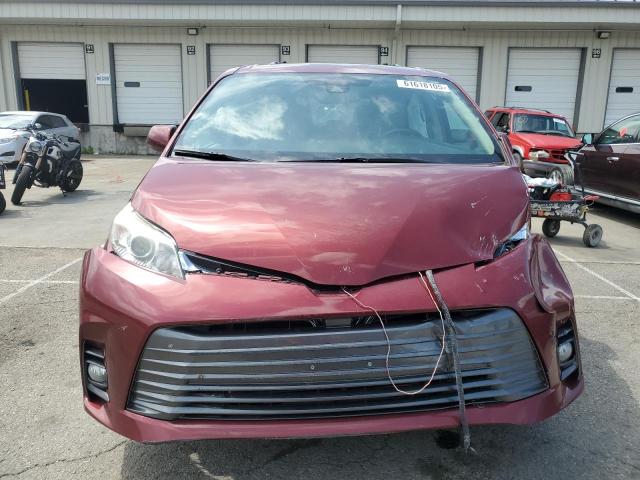 5TDYZ3DC9JS962326 - 2018 TOYOTA SIENNA XLE Burgund zdjęcie 5