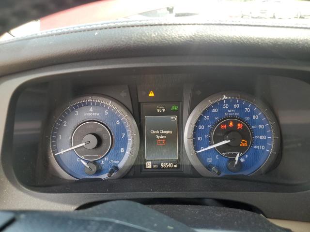 5TDYZ3DC9JS962326 - 2018 TOYOTA SIENNA XLE Burgund zdjęcie 9