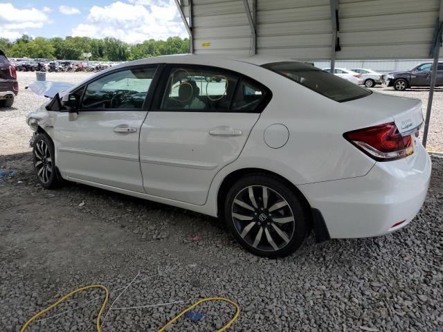 19XFB2F94EE001642 - 2014 HONDA CIVIC EXL WHITE photo 2