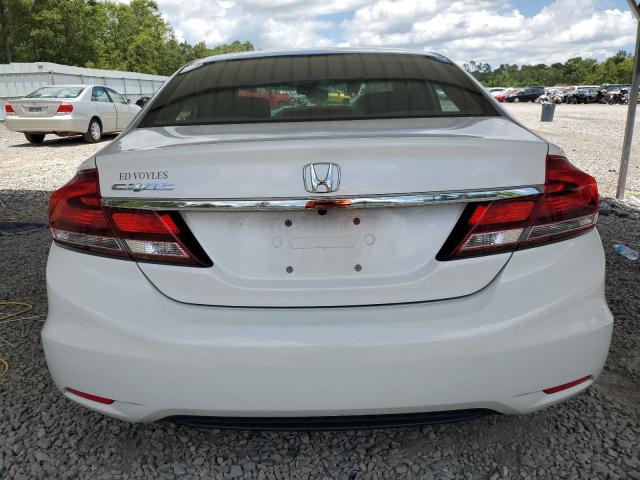19XFB2F94EE001642 - 2014 HONDA CIVIC EXL WHITE photo 6