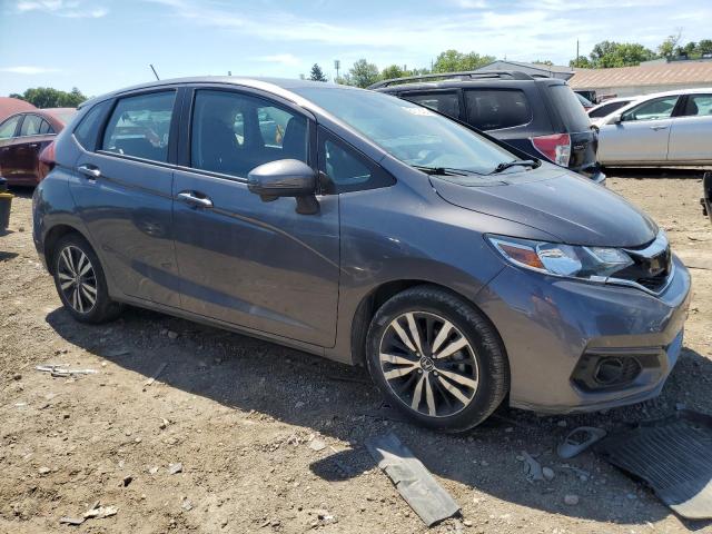 3HGGK5H8XKM746506 - 2019 HONDA FIT EX GRAY photo 4