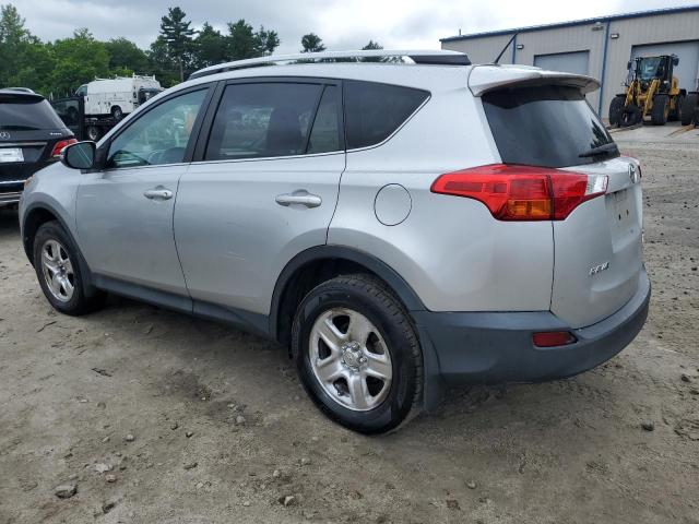 2T3RFREV4FW262705 - 2015 TOYOTA RAV4 XLE 银色 照片 2