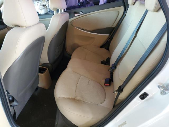 KMHCT4AE0DU584657 - 2013 HYUNDAI ACCENT GLS Weiß Foto 10
