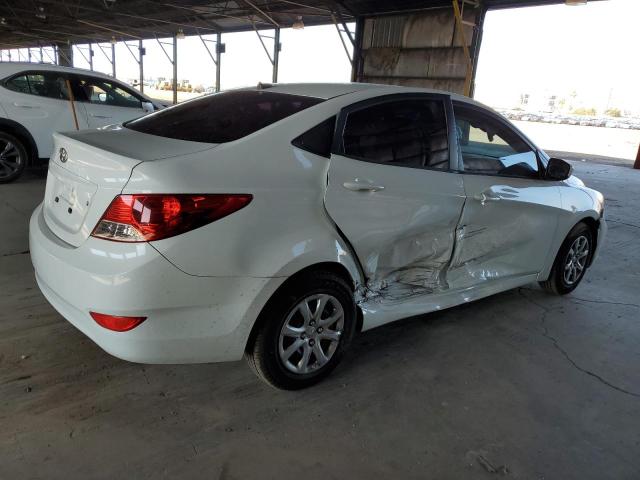 KMHCT4AE0DU584657 - 2013 HYUNDAI ACCENT GLS Weiß Foto 3