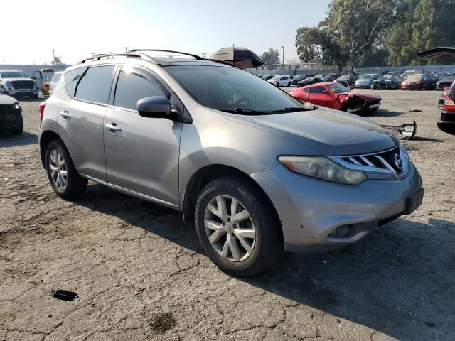 JN8AZ1MU6CW106438 - 2012 NISSAN MURANO S GRAY photo 4