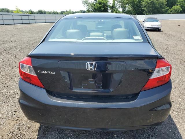 2HGFB2F95CH571538 - 2012 HONDA CIVIC EXL BLACK photo 6