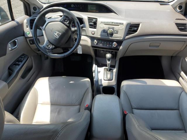 2HGFB2F95CH571538 - 2012 HONDA CIVIC EXL BLACK photo 8