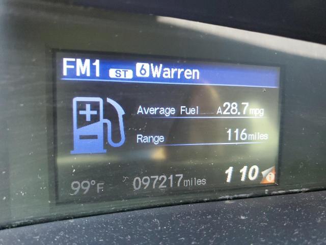 2HGFB2F95CH571538 - 2012 HONDA CIVIC EXL BLACK photo 9