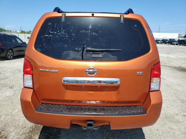 5N1BR18B28C620042 - 2008 NISSAN PATHFINDER LE 橙色 照片 6