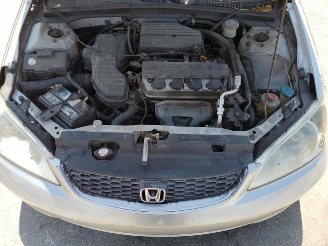 1HGEM22175L040434 - 2005 HONDA CIVIC DX VP SILVER photo 11