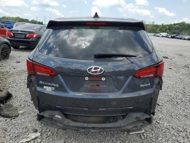 5XYZT3LB0HG486280 - 2017 HYUNDAI SANTA FE S GRAY photo 6