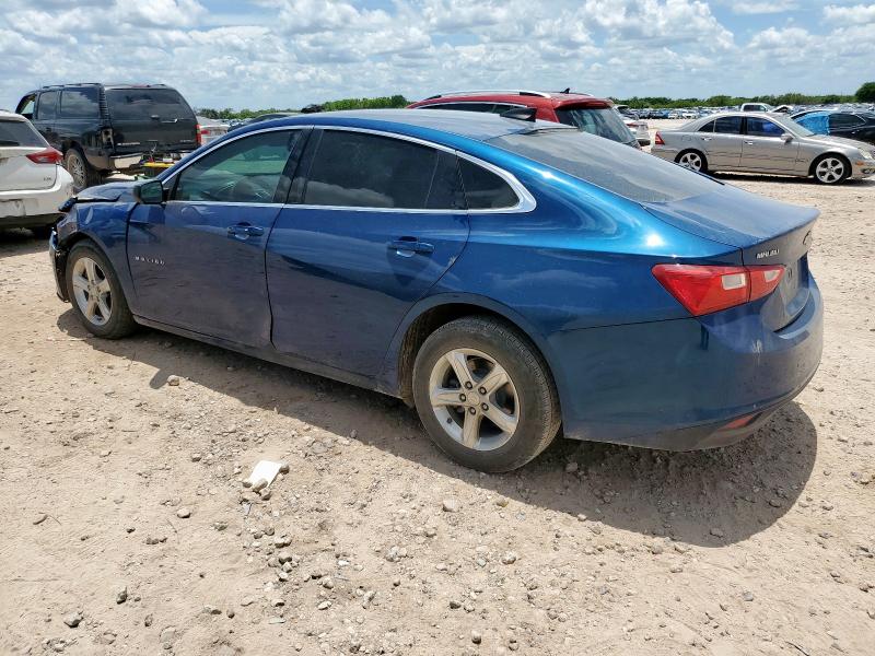 1G1ZB5ST5KF155013 - 2019 CHEVROLET MALIBU LS Niebieski zdjęcie 2