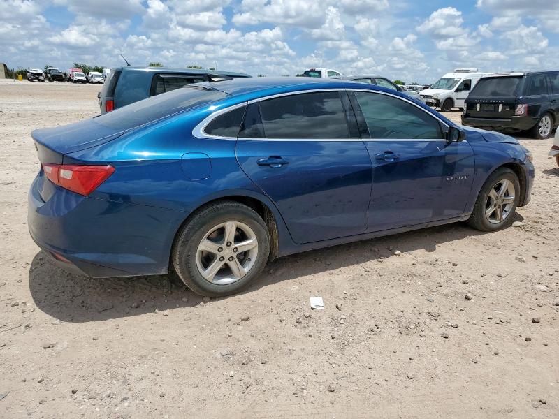 1G1ZB5ST5KF155013 - 2019 CHEVROLET MALIBU LS Niebieski zdjęcie 3
