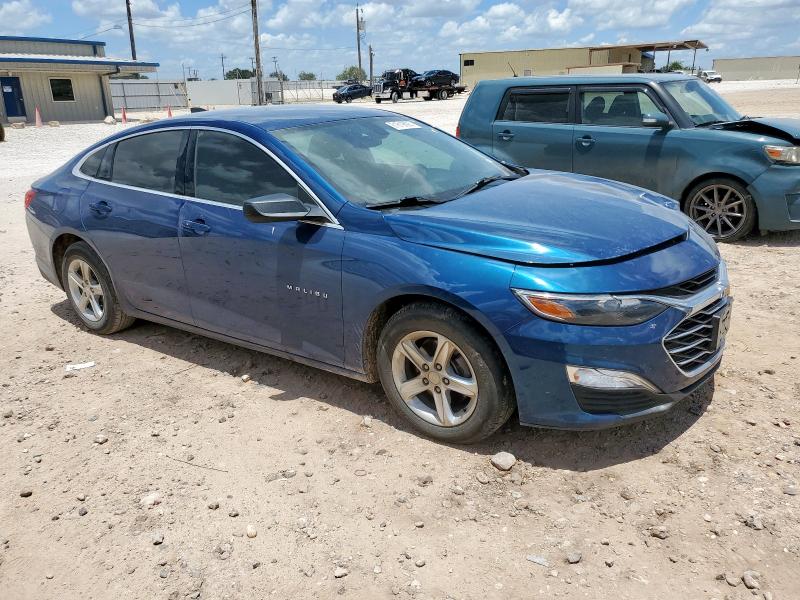 1G1ZB5ST5KF155013 - 2019 CHEVROLET MALIBU LS Niebieski zdjęcie 4