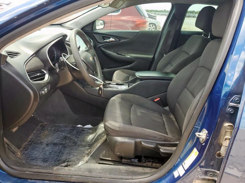 1G1ZB5ST5KF155013 - 2019 CHEVROLET MALIBU LS Niebieski zdjęcie 7