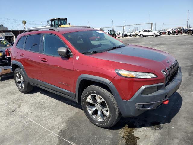 1C4PJMBB2FW571450 - 2015 JEEP CHEROKEE TRAILHAWK RED photo 4
