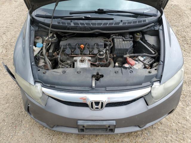 2HGFA1F07AH037968 - 2010 HONDA CIVIC EXL GRAY photo 11