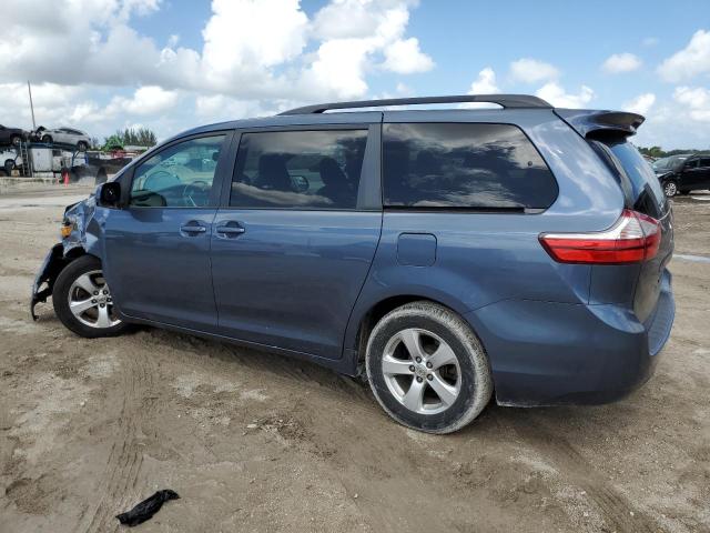 5TDKK3DC4FS610353 - 2015 TOYOTA SIENNA LE BLUE photo 2