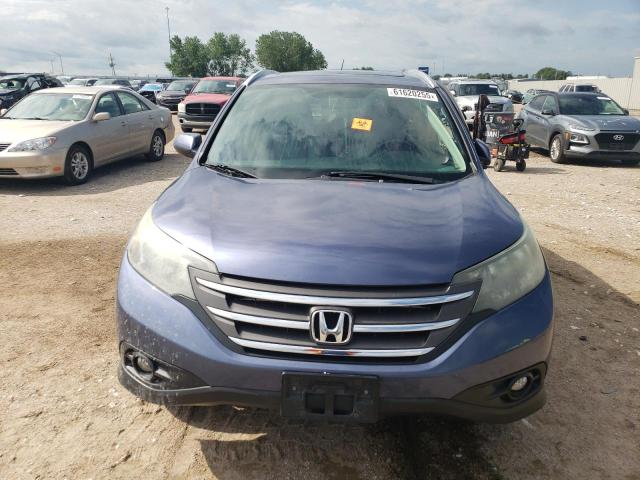 2HKRM4H77DH668052 - 2013 HONDA CR-V EXL ლურჯი ფოტო 5