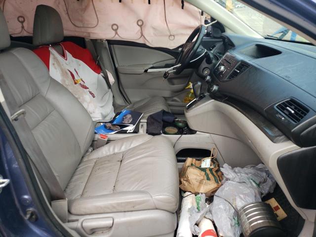 2HKRM4H77DH668052 - 2013 HONDA CR-V EXL ლურჯი ფოტო 7