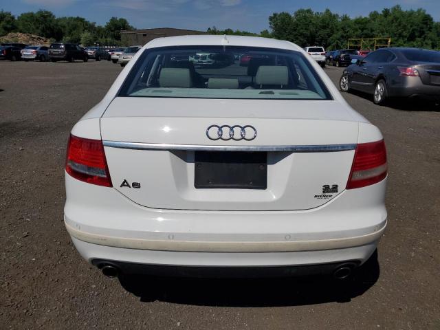 WAUDH74F17N028708 - 2007 AUDI A6 3.2 QUATTRO WHITE photo 6