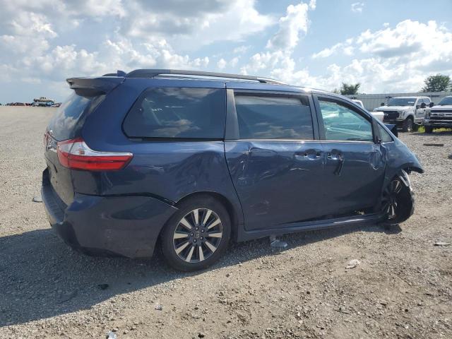 5TDDZ3DCXKS217309 - 2019 TOYOTA SIENNA XLE Mavi foto 3