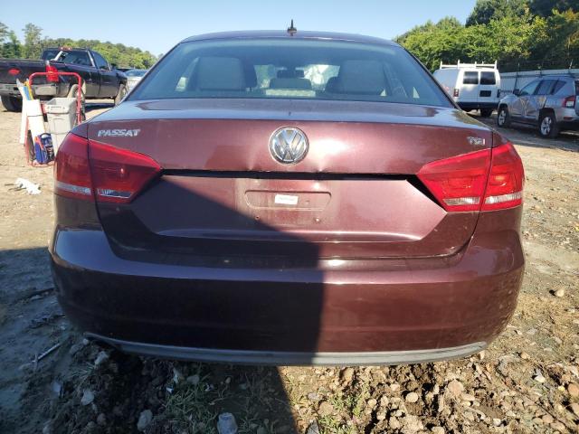 1VWAT7A3XEC033944 - 2014 VOLKSWAGEN PASSAT S BURGUNDY photo 6