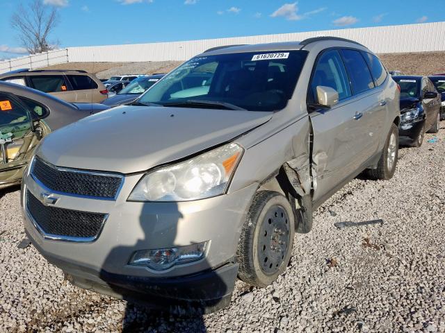 1GNLRGED8AS112212 - 2010 CHEVROLET TRAVERSE LT  photo 2