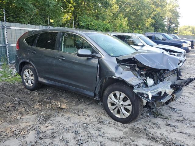 2HKRM4H50EH692113 - 2014 HONDA CR-V EX GRAY photo 4