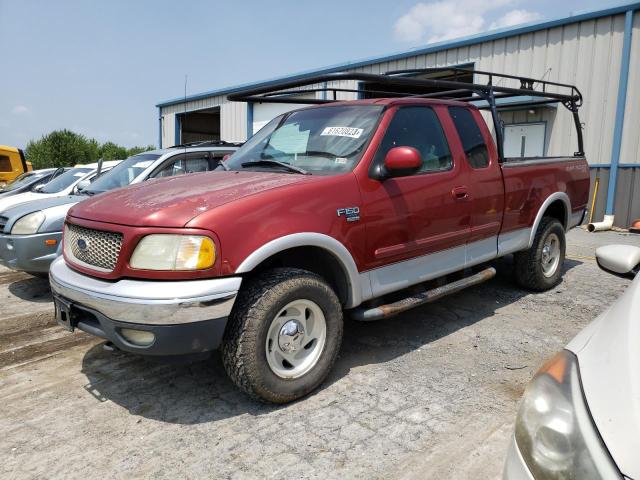 1FTRX18L91NB94118 - 2001 FORD F150 Қызыл фото 1
