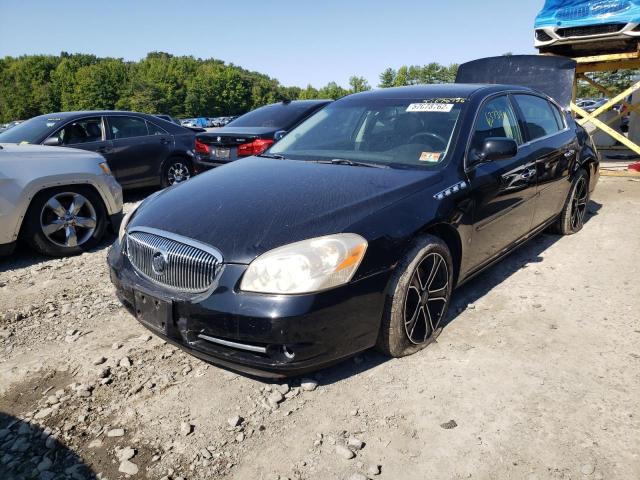 1G4HE57Y97U207059 - 2007 BUICK LUCERNE CXS BLACK photo 2