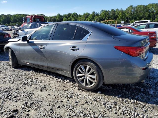 JN1BV7AP4FM358740 - 2015 INFINITI Q50 BASE GRAY photo 2