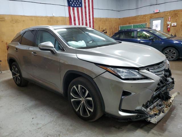 2T2BZMCA3HC061950 - 2017 LEXUS RX 350 BASE SILVER photo 4