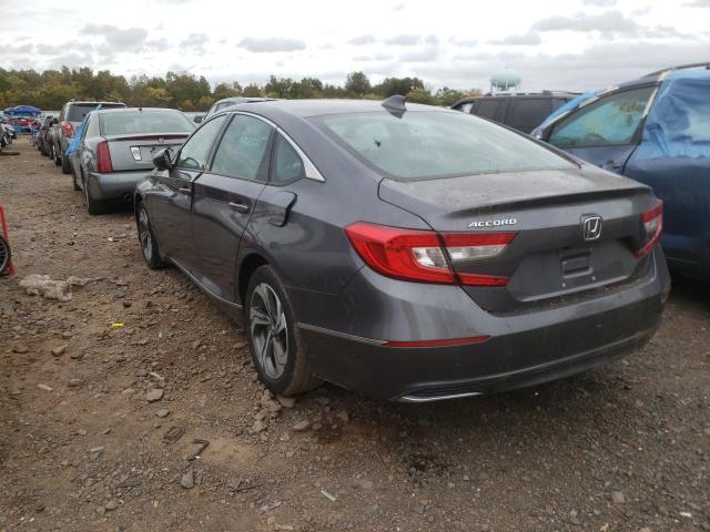 1HGCV1F59JA127706 - 2018 HONDA ACCORD EXL GRAY photo 3