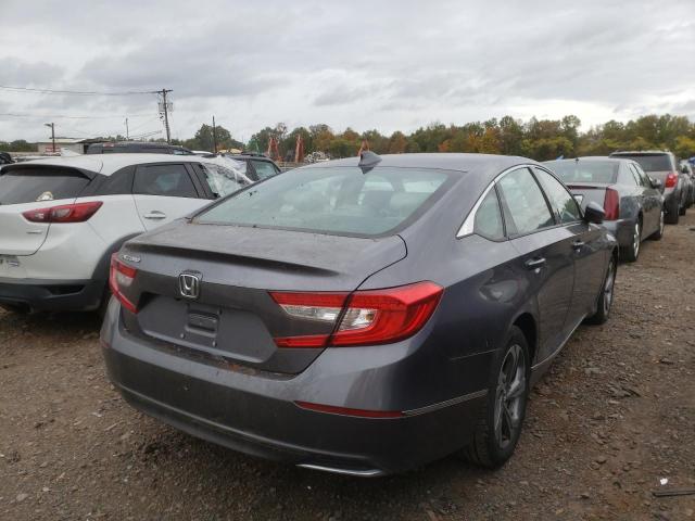 1HGCV1F59JA127706 - 2018 HONDA ACCORD EXL GRAY photo 4