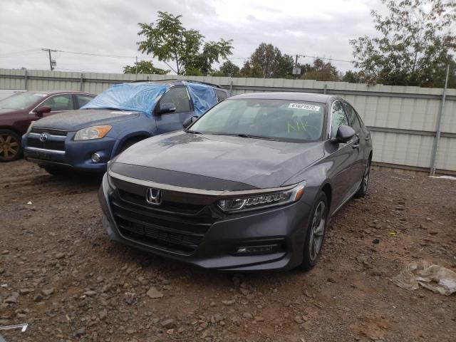 1HGCV1F59JA127706 - 2018 HONDA ACCORD EXL GRAY photo 9