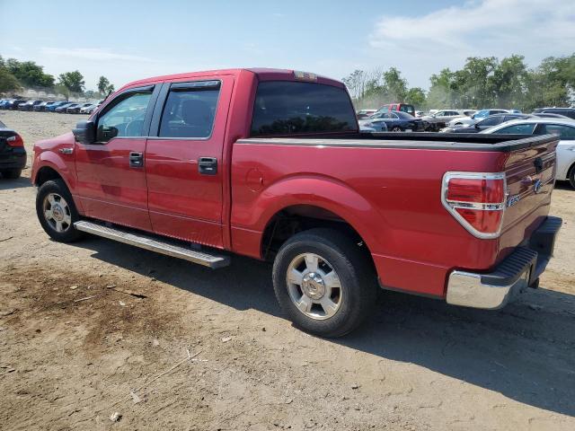 1FTRW12889FB20721 - 2009 FORD F150 SUPERCREW MAROON photo 2