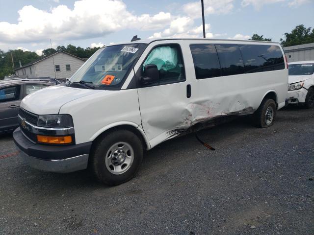 1GAZGPFGXJ1280661 - 2018 CHEVROLET EXPRESS G3 LT WHITE photo 1