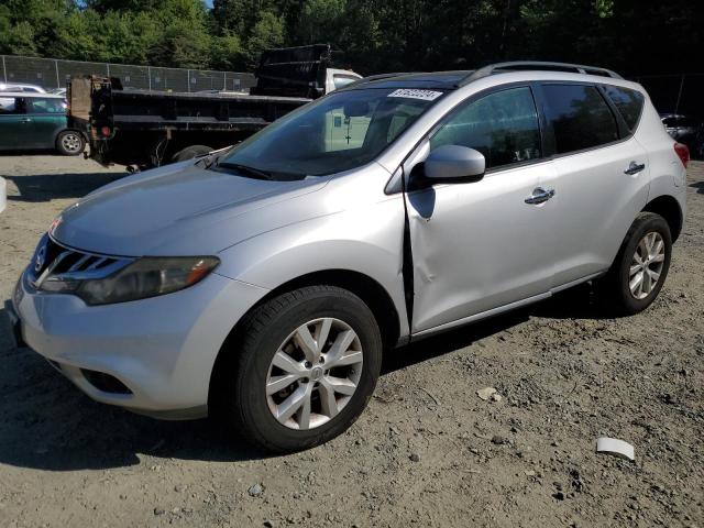 JN8AZ1MW4DW319178 - 2013 NISSAN MURANO S SILVER photo 1