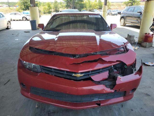 2G1FD1E31F9205017 - 2015 CHEVROLET CAMARO LT BURGUNDY photo 5