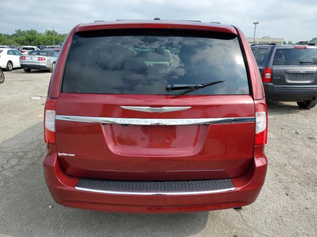2C4RC1BGXFR551999 - 2015 CHRYSLER TOWN & COU TOURING 红色 照片 6