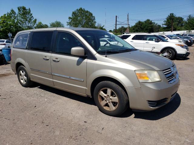 2D8HN54PX8R802423 - 2008 DODGE CARAVAN SXT BEIGE photo 4