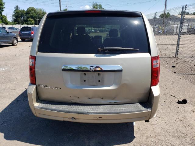 2D8HN54PX8R802423 - 2008 DODGE CARAVAN SXT BEIGE photo 6