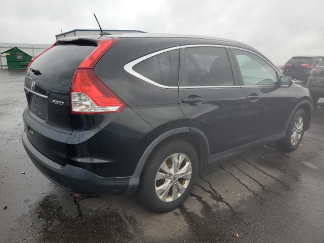 5J6RM4H70EL066522 - 2014 HONDA CR-V EXL BLACK photo 3