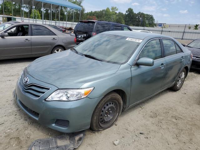 4T1BF3EK4BU766064 - 2011 TOYOTA CAMRY BASE GREEN photo 1