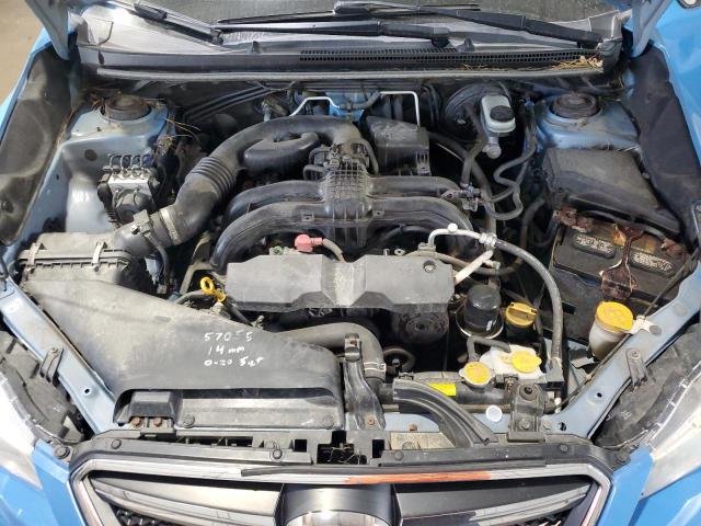 JF2GPABC8HH228480 - 2017 SUBARU CROSSTREK PREMIUM BLUE photo 11