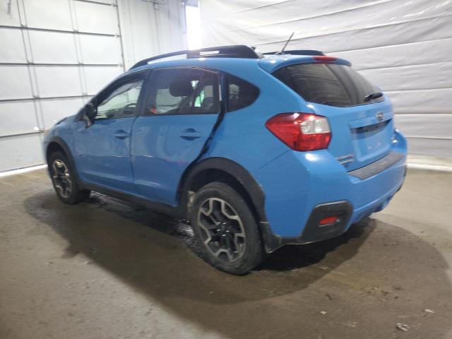 JF2GPABC8HH228480 - 2017 SUBARU CROSSTREK PREMIUM BLUE photo 2