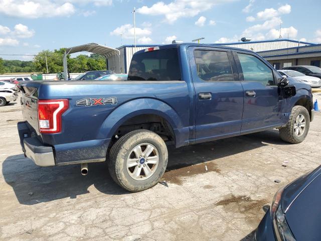 1FTEW1E8XHFC05469 - 2017 FORD F150 SUPERCREW BLUE photo 3